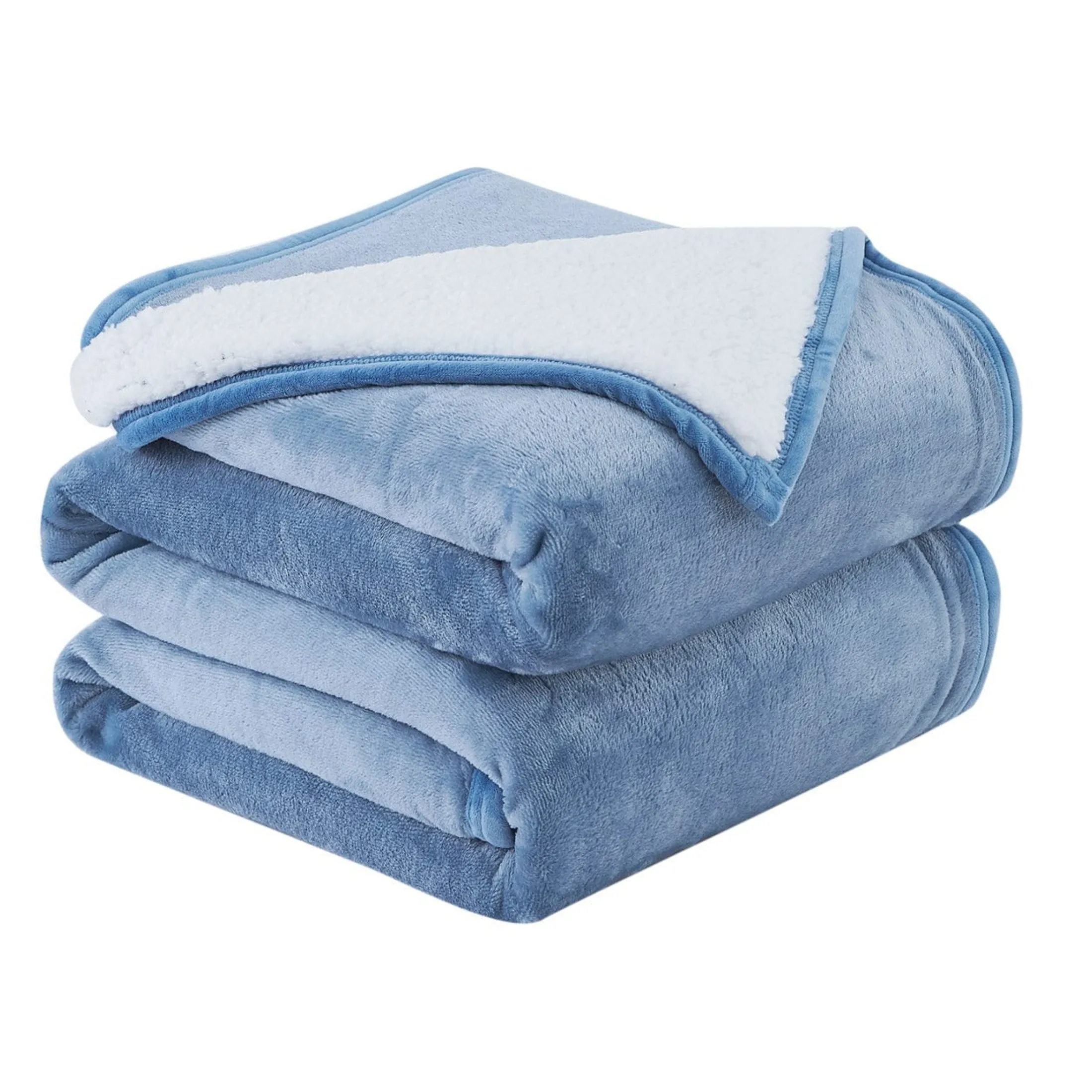 Sherpa-Fleece Oversized Reversible Blankets and Throws