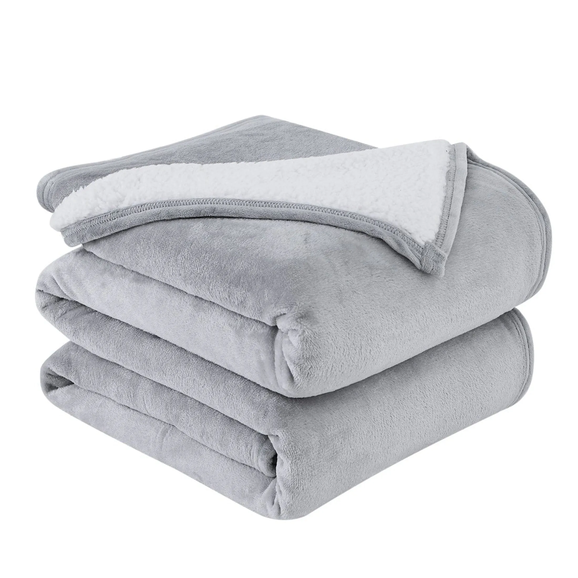 Sherpa-Fleece Oversized Reversible Blankets and Throws