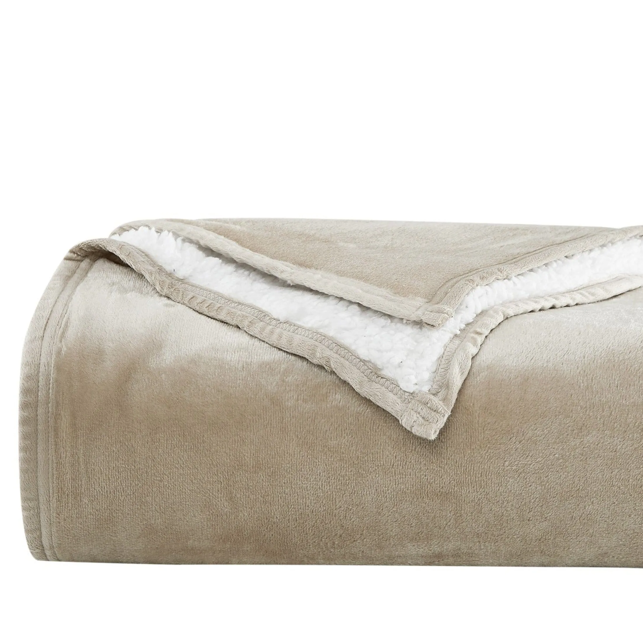 Sherpa-Fleece Oversized Reversible Blankets and Throws