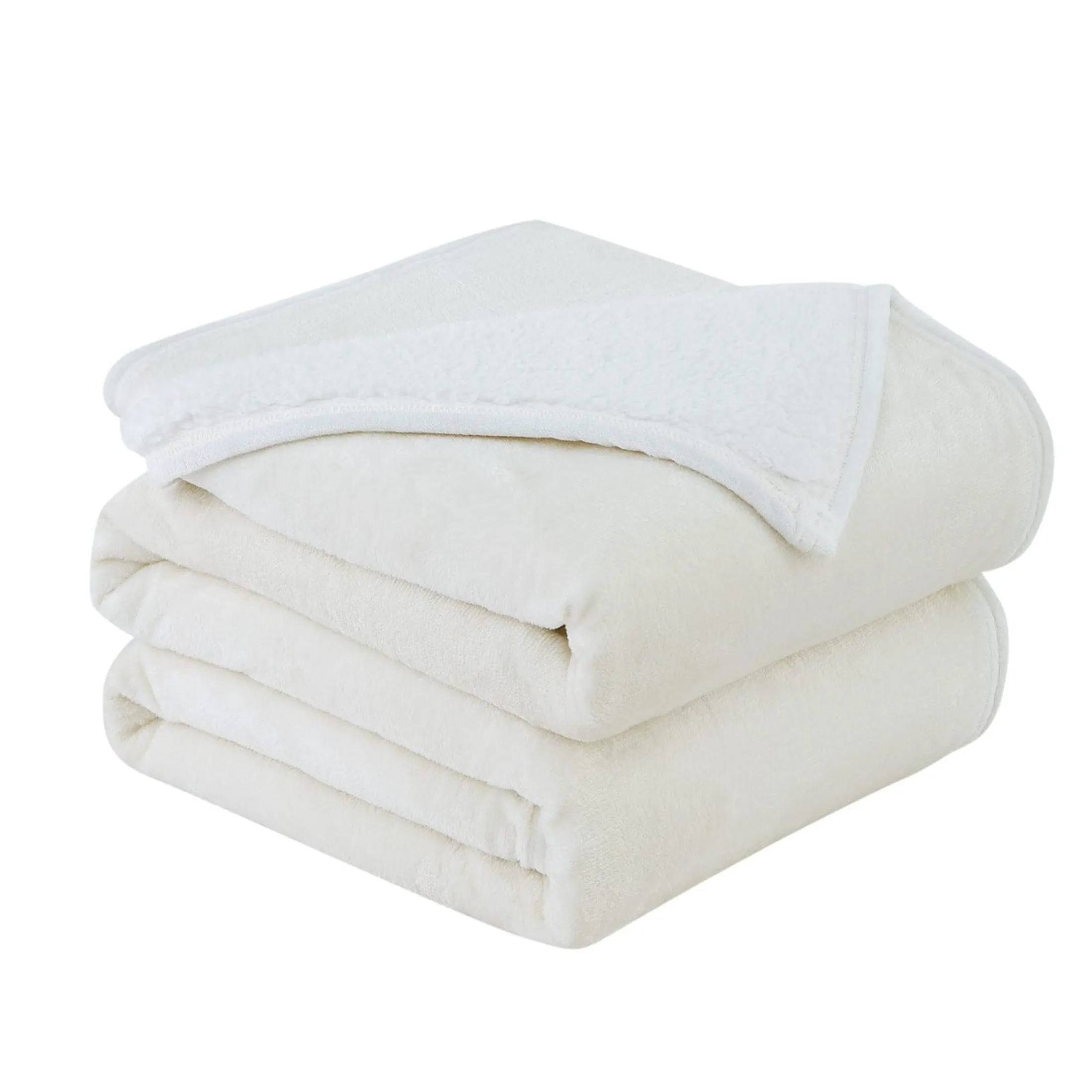 Sherpa-Fleece Oversized Reversible Blankets and Throws