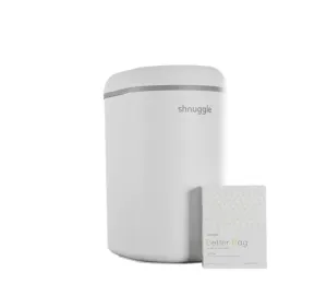 Shnuggle eco-touch nappy bin