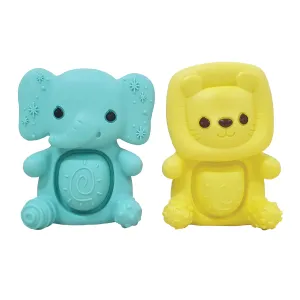 TEETHIMAL POP PALS Elephant & Lion