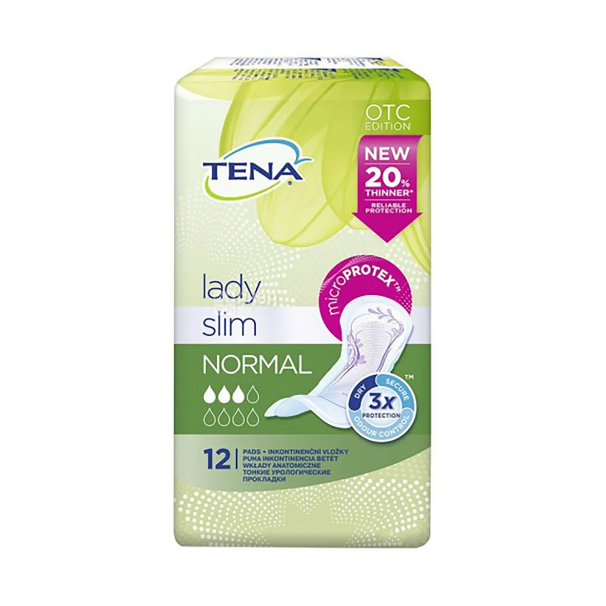 Tena Lady Slim Normal 12 Pads