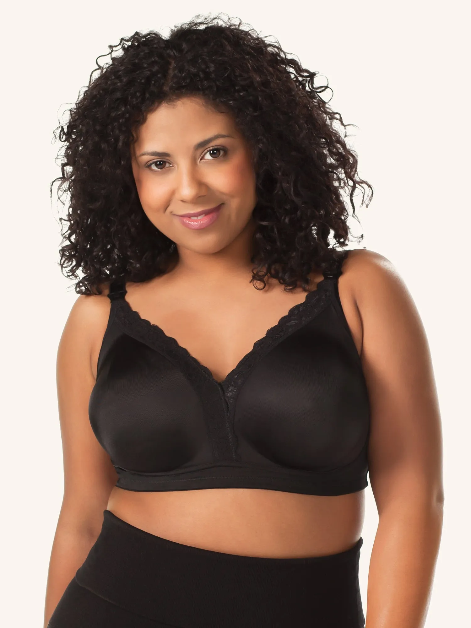 The Veronica - Silky Lace Nursing Bra