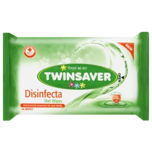 Twinsaver Disinfectant Wet Wipes 40 Pack