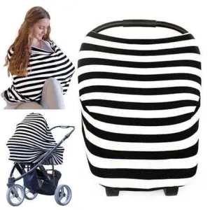 Unboxed Black Multi Use Nursing Cover