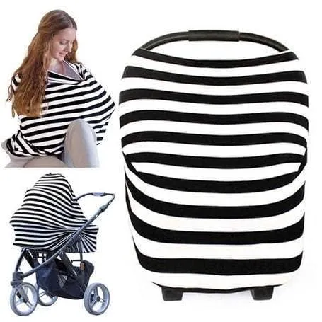 Unboxed Black Multi Use Nursing Cover