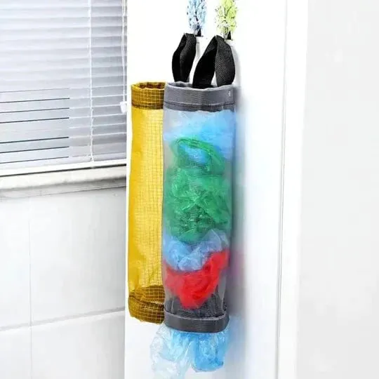 Wall Mounted Kitchen Garbage Organizer Bag ( Pack Of 2  )