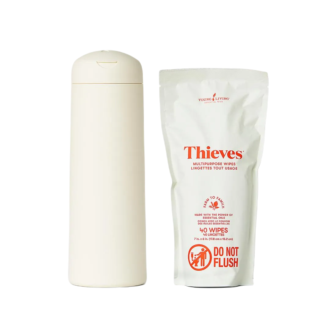 Young Living Thieves® Multipurpose Wipes Collection